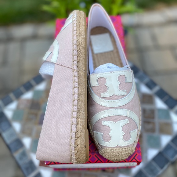 ✨LAST PAIR ✨ Tory Burch Poppy Logo Espadrille Flat - Picture 9 of 15